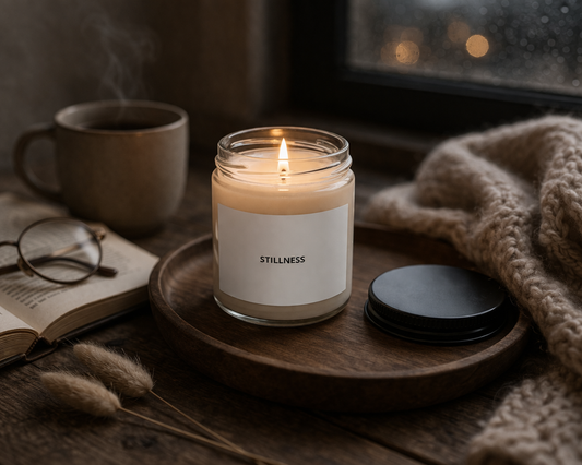 STILLNESS Scented soy candle
