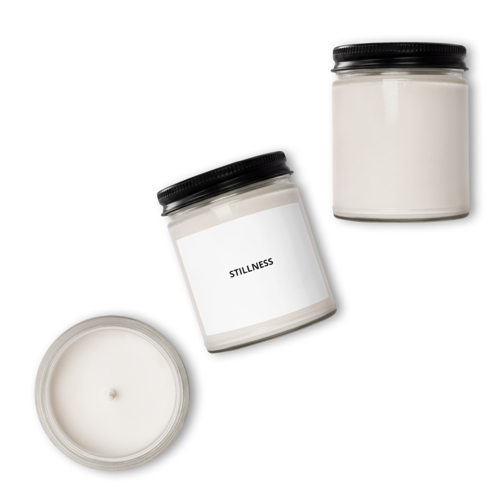 STILLNESS Scented soy candle