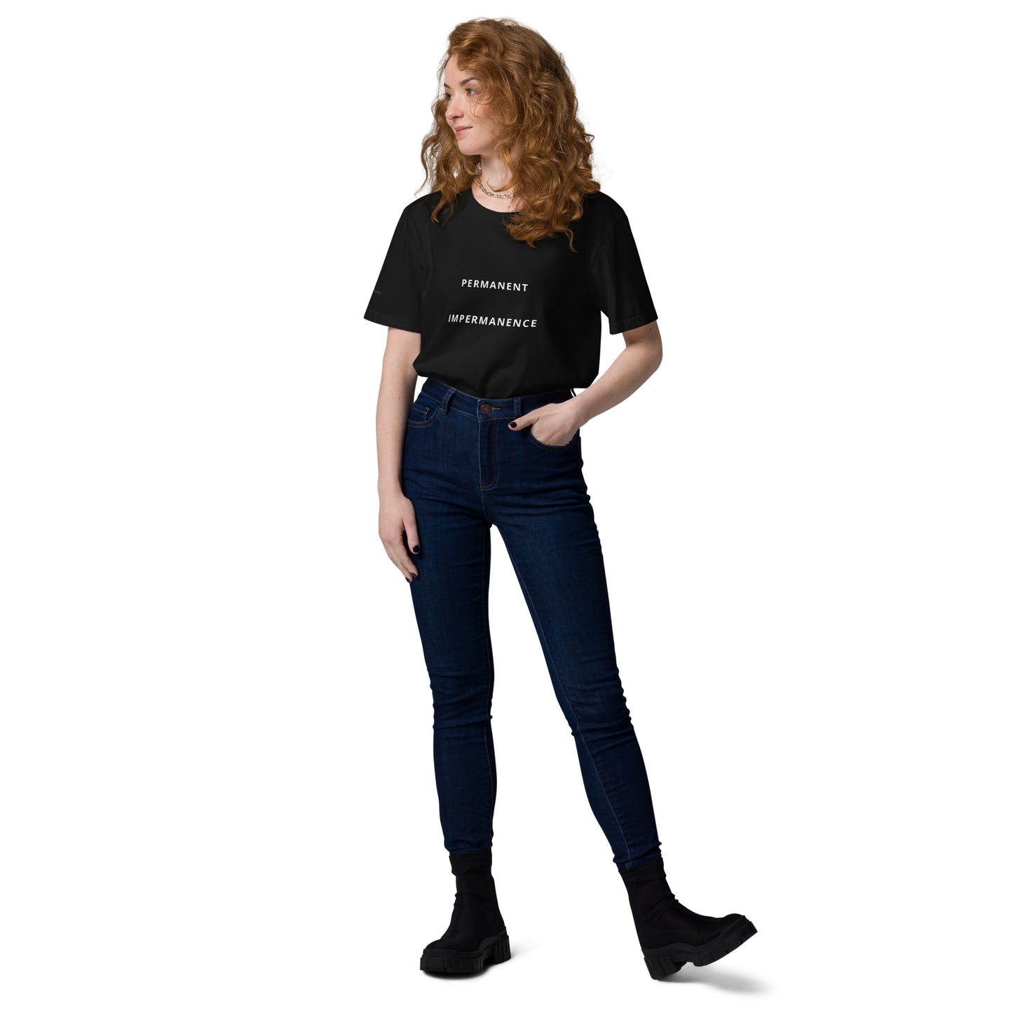 PERMANENT IMPERMANENCE Unisex organic cotton t-shirt