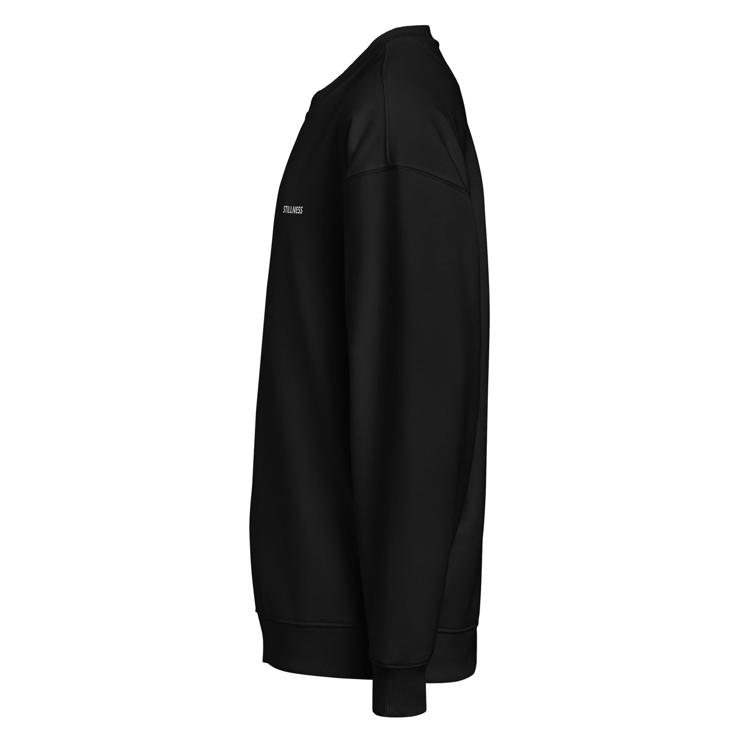STILLNESS*  Unisex organic oversized sweatshirt